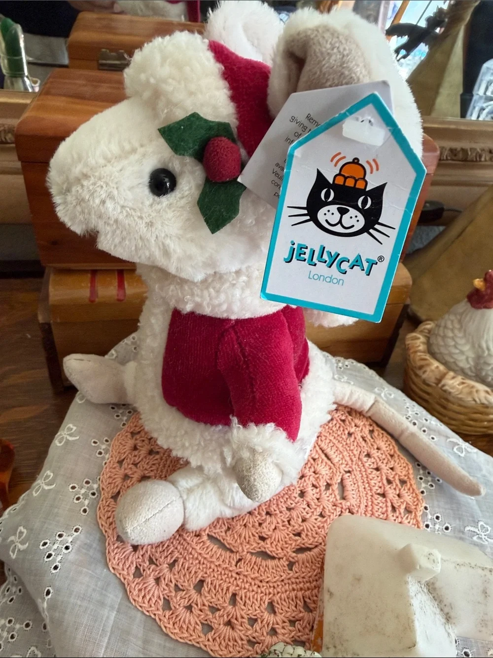 Jellycat plush lamb